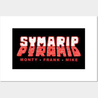 Monty Frank Mike Pyramid Mbah Sym Posters and Art